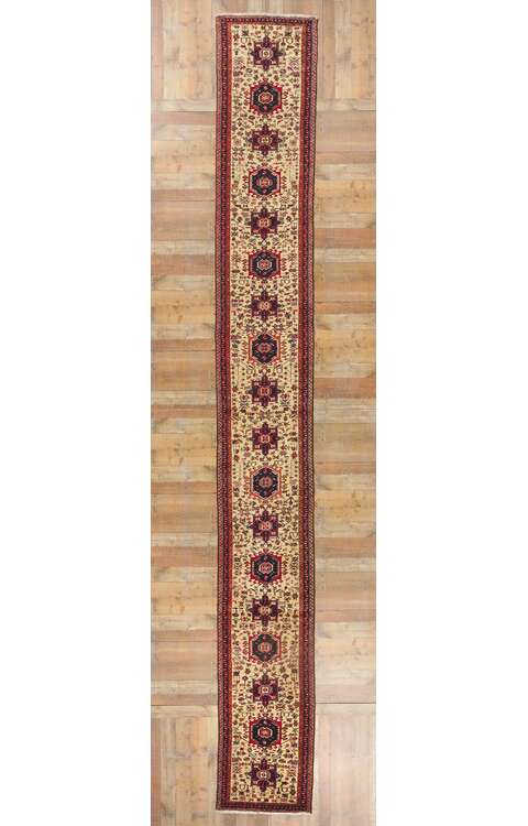 3 x 22 Vintage Persian Heriz Runner 61220