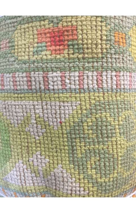 12 x 15 Vintage Spanish Rug 76742 backside