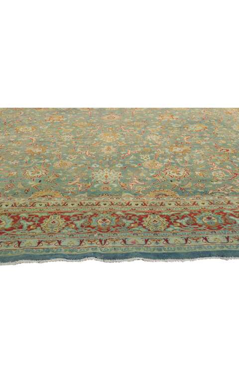 10 x 12 Antique Persian Tabriz Rug 61178