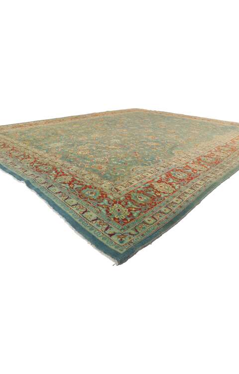 10 x 12 Antique Persian Tabriz Rug 61178