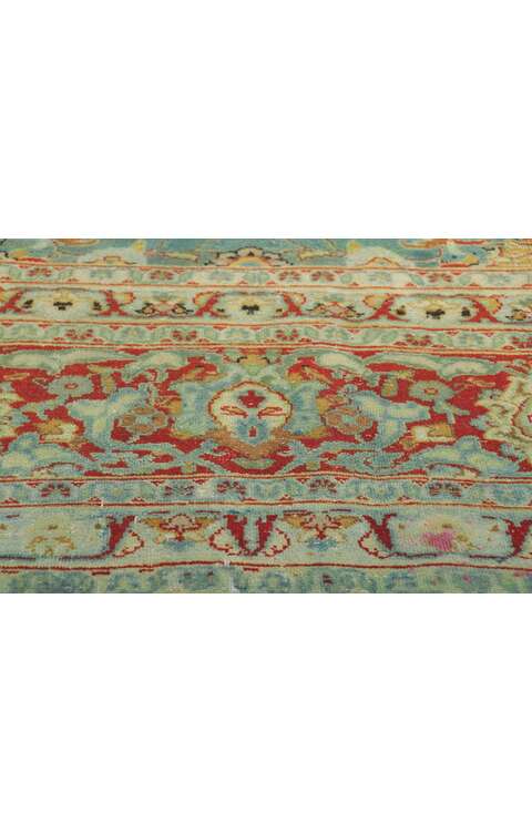10 x 12 Antique Persian Tabriz Rug 61178