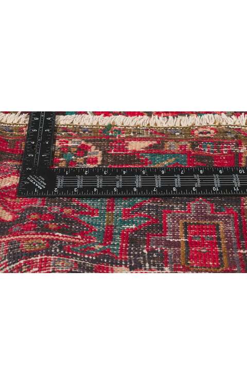 10 x 13 Vintage Persian Heriz Rug 61191