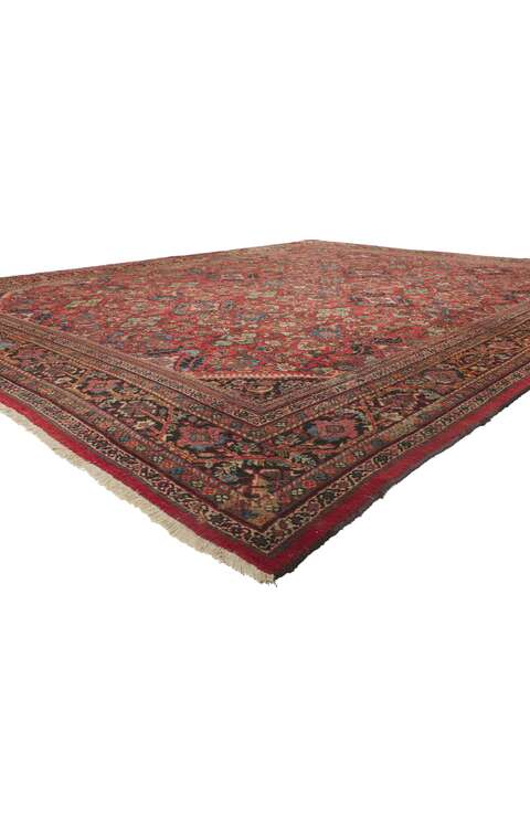 11 x 15 Antique Persian Mahal Rug 78428