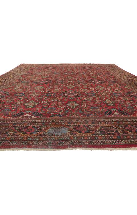 11 x 15 Antique Persian Mahal Rug 78428