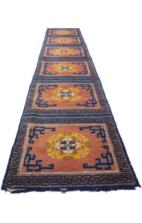 2 x 26 Antique Chinese Ningxia Bench Runner 78450