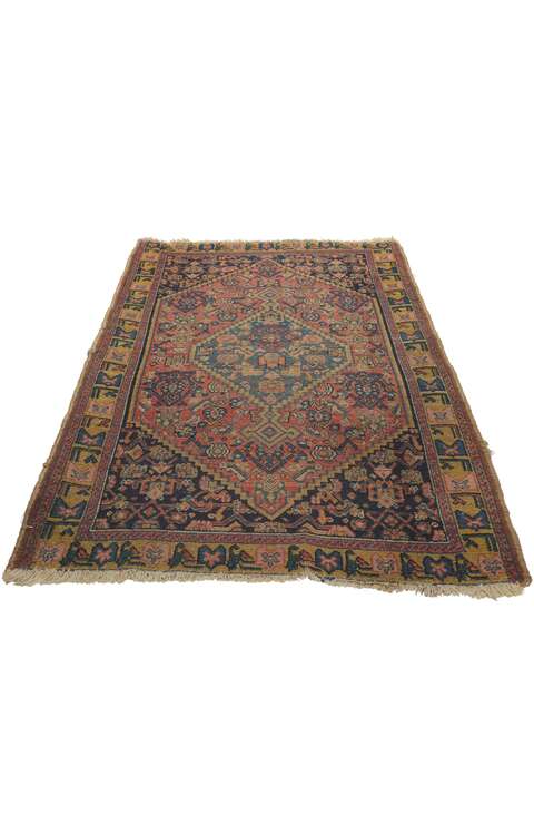2 x 3 Antique Persian Senneh Rug 78417