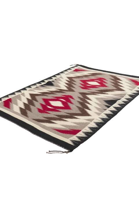2 x 3 Vintage Navajo Eye Dazzler Rug 78424