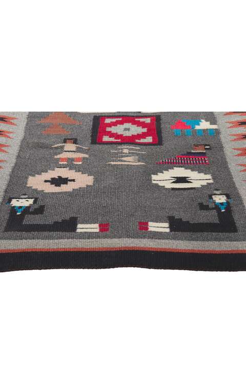 2 x 3 Vintage Navajo Kilim Rug 78425
