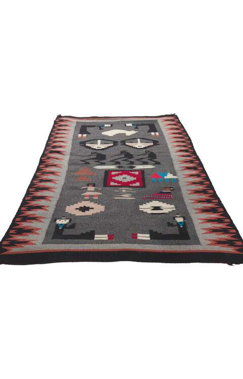 2 x 3 Vintage Navajo Kilim Rug 78425