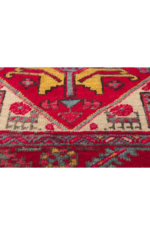 3 x 10 Antique Persian Heriz Runner 61223