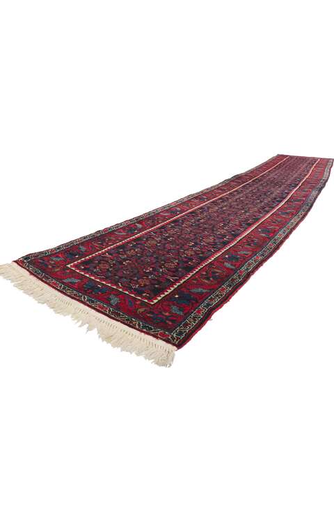 3 x 17 Antique Persian Malayer Runner 78452
