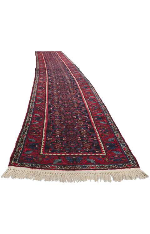 3 x 17 Antique Persian Malayer Runner 78452