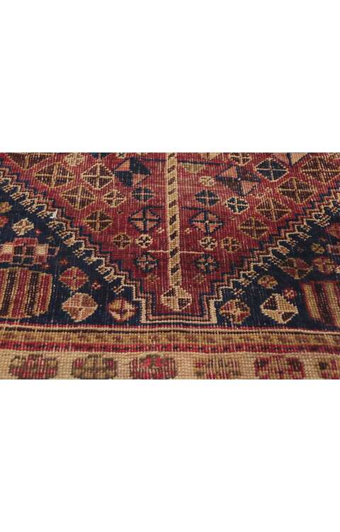 3 x 3 Antique Persian Shiraz Rug 61217