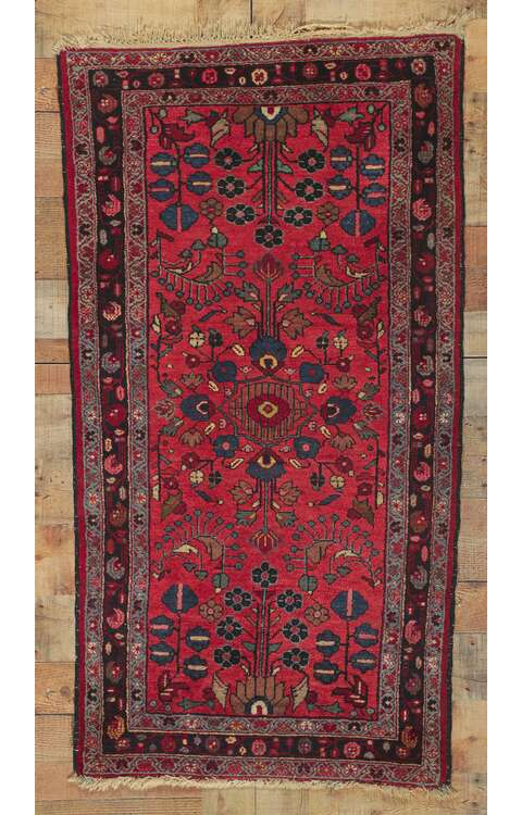 3 x 5 Antique Persian Lilihan Rug 78418