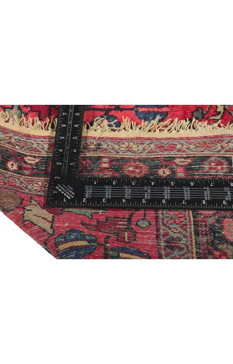 3 x 5 Antique Persian Lilihan Rug 78418
