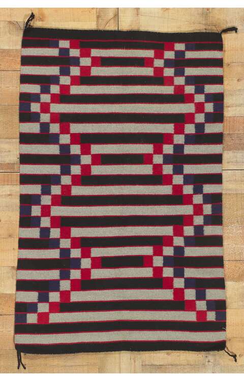 3 x 5 Vintage Navajo Kilim Rug 78423
