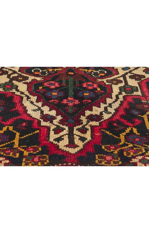 4 x 7 Antique Persian Bakhtiari Rug 61183