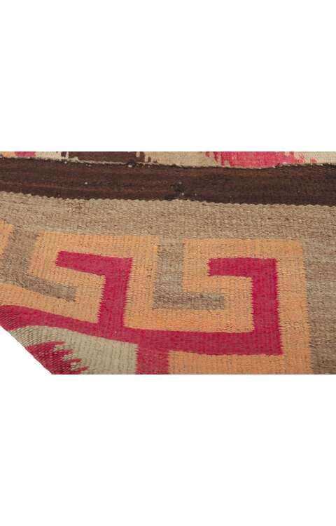 4 x 7 Vintage Navajo Eye Dazzler Rug 78430