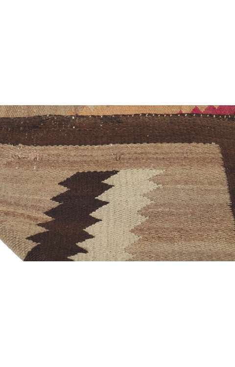 4 x 7 Vintage Navajo Ganado Rug 78431