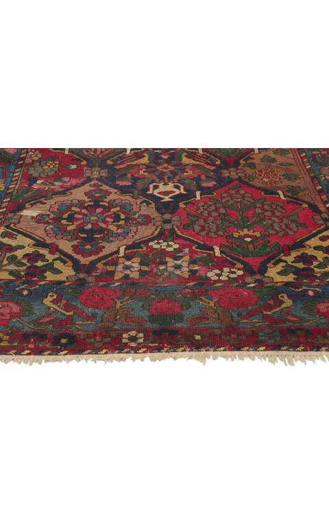 5 x 6 Antique Persian Bakhtiari Rug 78416