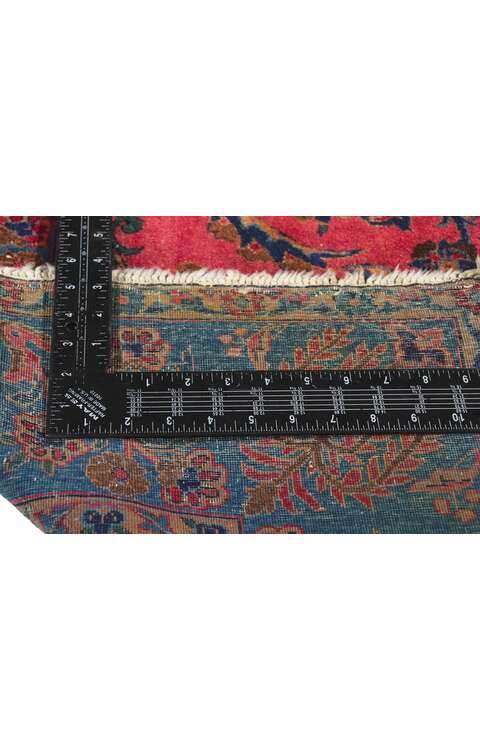 5 x 6 Antique Persian Mohajeran Sarouk Rug 78451