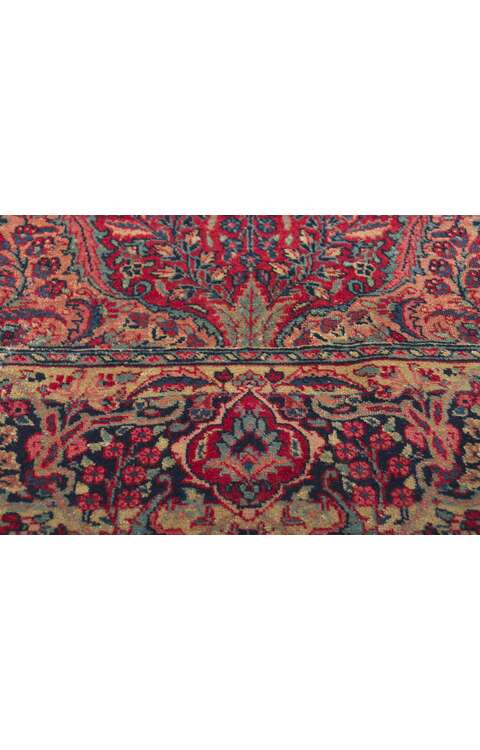 5 x 6 Antique Persian Tabriz Rug 61214
