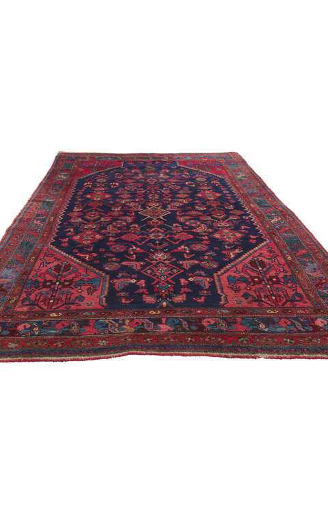 5 x 7 Antique Persian Malayer Rug 78420