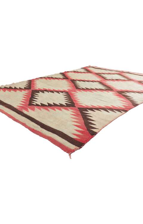 5 x 7 Vintage Navajo Eye Dazzler Rug 78429