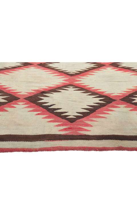 5 x 7 Vintage Navajo Eye Dazzler Rug 78429