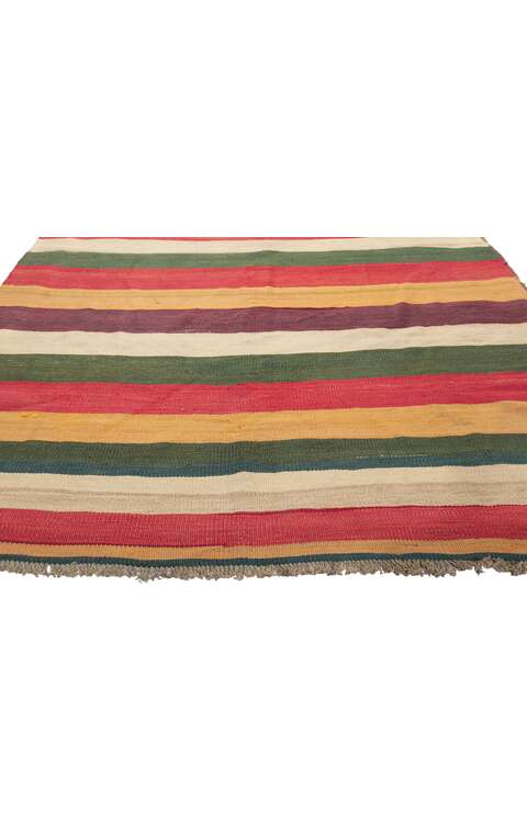 5 x 9 Vintage Turkish Kilim Rug 61216