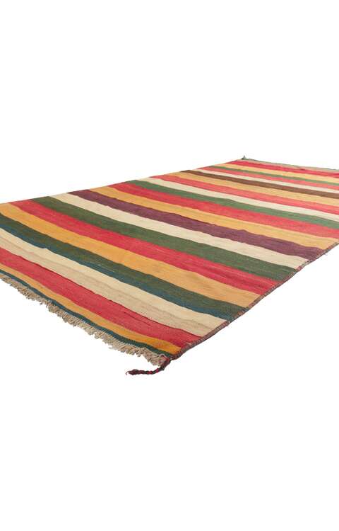 5 x 9 Vintage Turkish Kilim Rug 61216