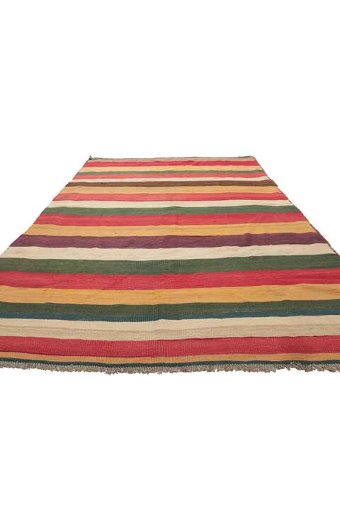 5 x 9 Vintage Turkish Kilim Rug 61216
