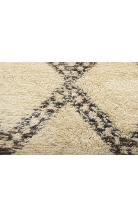 6 x 10 Vintage Moroccan Beni Ourain Rug 78413