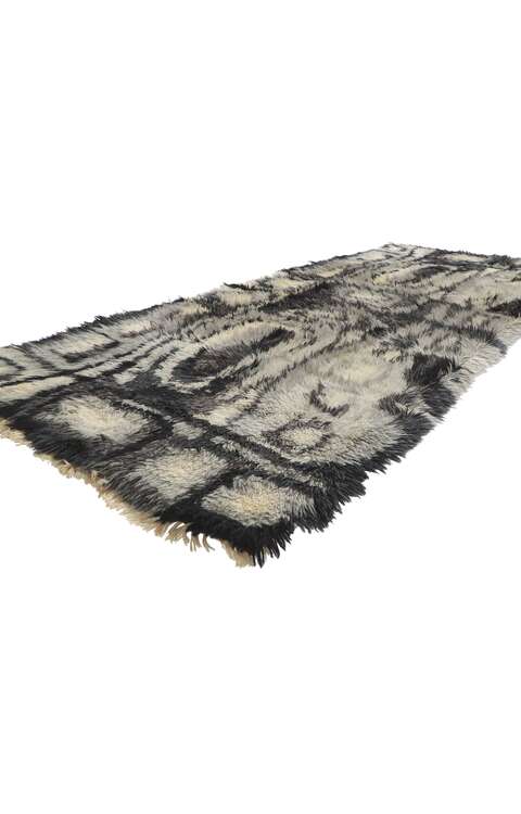 3 x 9 Vintage Swedish Marks Rya Rug 78463