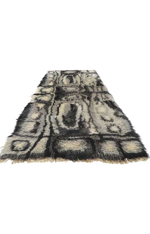 3 x 9 Vintage Swedish Marks Rya Rug 78463