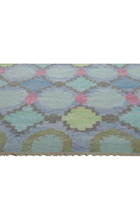 6 x 8 Vintage Swedish Kilim Rug Judith Johansson Rollakan 78470