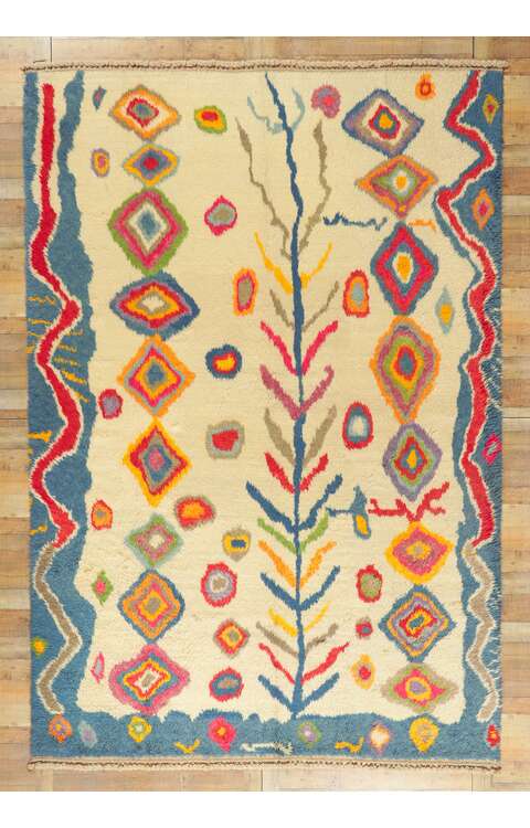 9 x 13 Colorful Turkish Tulu Rug 51869