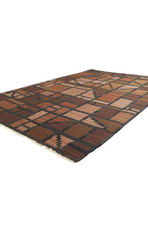 5 x 7 Vintage Swedish Rug Irma Kronlund Rollakan 78485