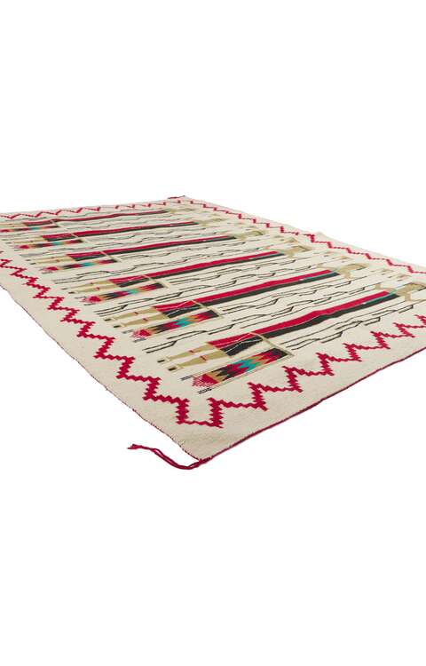 5 x 7 Vintage Yeibichai Navajo Rug 78502