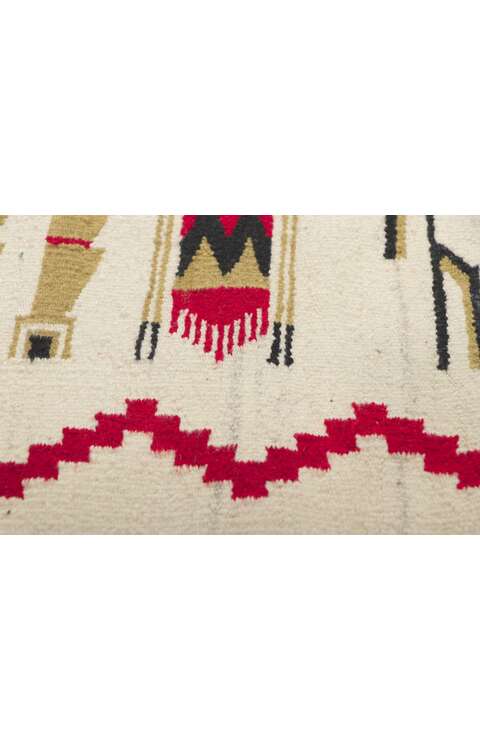 5 x 7 Vintage Yeibichai Navajo Rug 78502