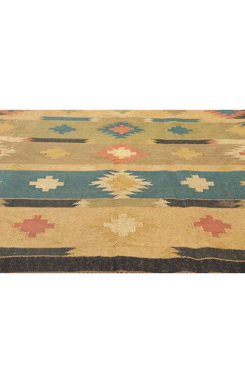 78114 Vintage Indian Kilim Rug 78114