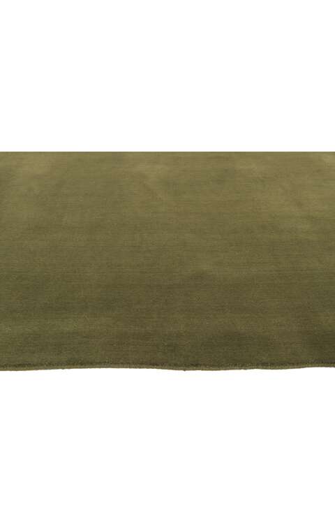 6 x 9 Moss Olive Green Modern Rug 30929