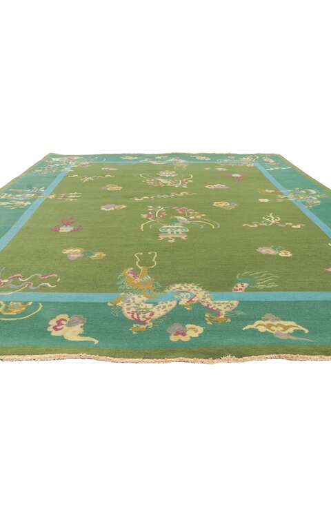8 x 10 Chinese Art Deco Rug 30924