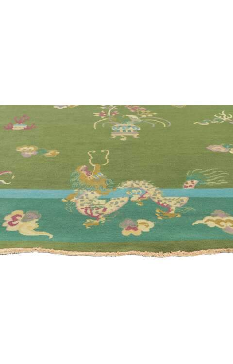 8 x 10 Chinese Art Deco Rug 30924