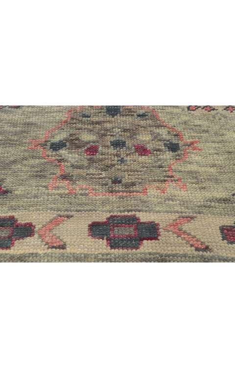 9 x 12 Colorful Turkish Oushak Rug 53863