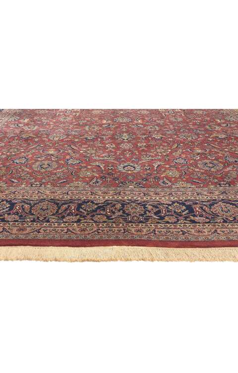 10 x 13 Vintage Indian Tabriz Rug 78543