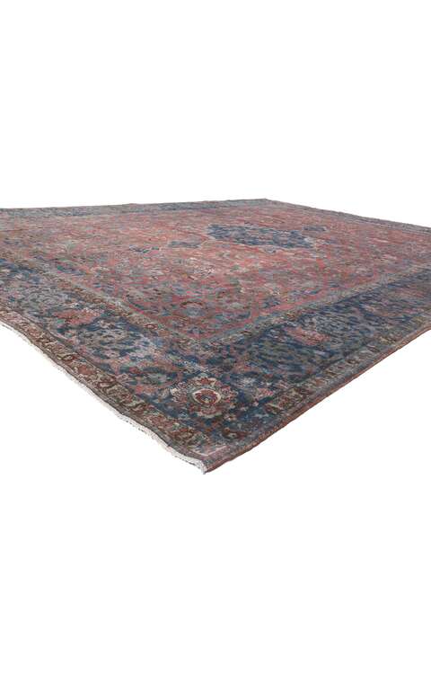 10 x 14 Antique Persian Tabriz Rug 61260