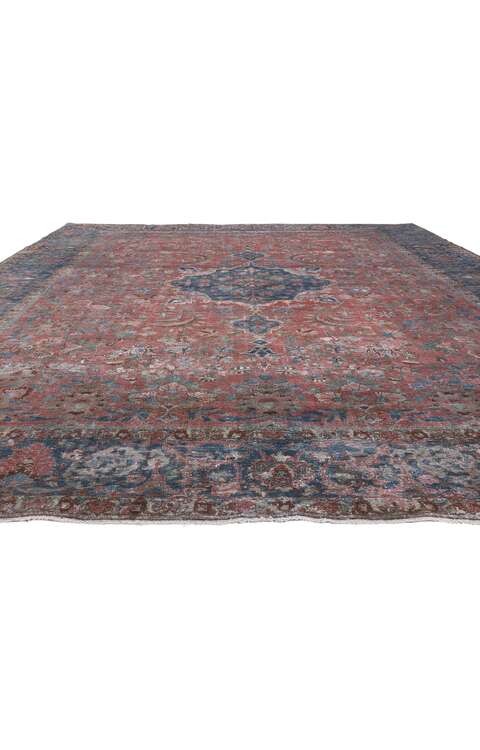 10 x 14 Antique Persian Tabriz Rug 61260