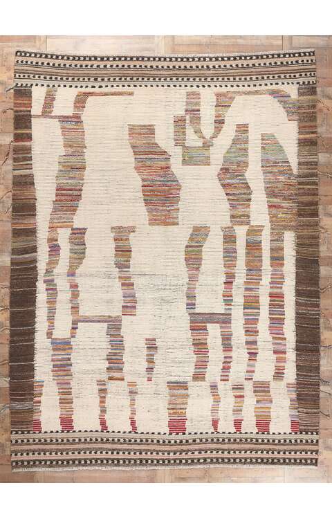 10 x 14 Modern Moroccan Rug 81010