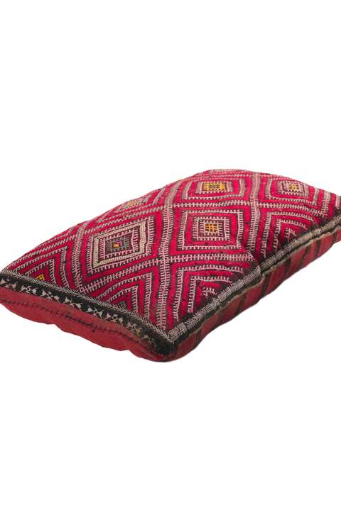 1 x 2 Berber Zemmour Moroccan Rug Pillow 78445